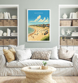 Southwold Travel Poster, Travel Print of Southwold, Southwold Art Lovers Gift, Suffolk Coast Wall Art NQ Media Designs