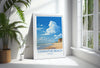 Covehithe Beach Travel Print, Travel Poster of Covehithe Beach,Covehithe Beach Art Lovers Gift, Suffolk Coast Wall Art