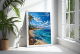 Sharm El-Sheikh Travel Poster, Travel Print of Sharm El-Sheikh, Egypt Art Lovers Gift, Sharm El-Sheikh Wall Art NQ Media Designs