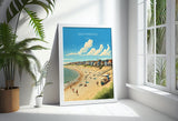 Southwold Travel Poster, Travel Print of Southwold, Southwold Art Lovers Gift, Suffolk Coast Wall Art NQ Media Designs