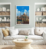 Cairo Travel Poster, Travel Print of Cairo, Egypt Art Lovers Gift, Cairo Wall Art NQ Media Designs