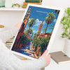 Marrakesh Travel Poster Wall Art, Travel Print of Marrakesh, Marrakesh Art Lovers Gift, Morocco Wall Art