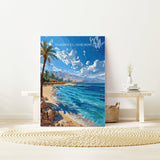 Sharm El-Sheikh Travel Poster, Travel Print of Sharm El-Sheikh, Egypt Art Lovers Gift, Sharm El-Sheikh Wall Art NQ Media Designs