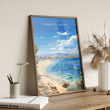 Sharm El-Sheikh Travel Poster, Travel Print of Sharm El-Sheikh, Egypt Art Lovers Gift, Sharm El-Sheikh Wall Art NQ Media Designs
