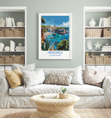 Menorca Travel Print, Travel Poster of Menorca, Balearic Islands Art Lovers Gift, Menorca Wall Art NQ Media Designs