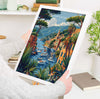 Portofino Travel Print Wall Art, Travel Poster of Portofino, Portofino Art Lovers Gift, Italy, Italian Art Gift