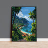 Koh Lanta Travel Poster Wall Art, Travel Print of Koh Lanta, Thailand, Koh Lanta Art Lovers Gift, Travel Gift Art NQ Media Designs