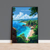 Koh Lanta Travel Poster Wall Art, Travel Print of Koh Lanta, Thailand, Koh Lanta Art Lovers Gift, Travel Gift Art