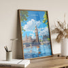 London Travel Poster Wall Art, Travel Print of London, London Art Lovers Gift, Big Ben Art Gift