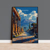 Pompeii Travel Print Wall Art, Travel Poster of Pompeii, Pompeii Art Lovers Gift, Italy, Italian Art Gift NQ Media Designs