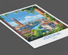 Verona Travel Poster Wall Art, Travel Print of Verona, Verona Art Lovers Gift, Italy, Italian Art Gift