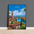 Verona Travel Poster Wall Art, Travel Poster of Verona, Verona Art Lovers Gift, Italy, Italian Art Gift