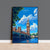 London Travel Poster Wall Art, Travel Print of London, London Art Lovers Gift, Big Ben Art Gift