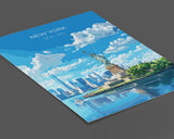 New York Travel Poster Wall Art, Travel Print of New York Manhattan, Statue of Liberty New York Art Lovers Gift, USA Art Gift NQ Media Designs