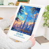 Dubai Travel Print, Travel Poster of Dubai, Dubai Art lovers Gift, UAE Wall Art Gift