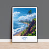 Lima Travel Print, Travel Poster of Lima, Peru Poster, Lima Wall Art Lovers Gift, Peru Art