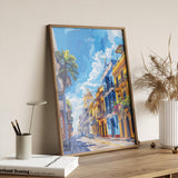 Lima Travel Poster, Travel Print of Lima, Peru Poster, Lima Wall Art Lovers Gift, Peru Wall Art Gift NQ Media Designs