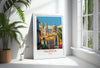 Valencia Travel Print, Travel Poster of Valencia, Spain Poster, Valencia Wall Art Lovers Gift, Spain Art