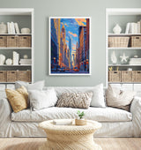 Chicago Travel Print Wall Art, Travel Poster of Chicago, Illinois, Chicago Art Lovers Gift, USA City Art Gift, NQ Media Designs