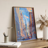 Chicago Travel Print Wall Art, Travel Poster of Chicago, Illinois, Chicago Art Lovers Gift, USA City Art Gift, NQ Media Designs