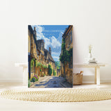 Chipping Campden Travel Print, Travel Poster of Chipping Campden, Gloucestershire Cotswolds Gift, England, Chipping Campden Art Lovers Gift NQ Media Designs