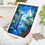 Singapore Travel Poster, Travel Print of Singapore, Singapore Wall Art Lovers Gift, Singapore Art NQ Media Designs