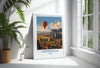 Cappadocia Travel Print Wall Art, Travel Poster of Cappadocia, Turkey Wall Art, Cappadocia Art Lovers Gift, Wall Art Print