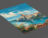 Budapest Travel Poster Wall Art, Travel Print of Budapest, Budapest Art Lovers Gift, Hungary Art Gift NQ Media Designs