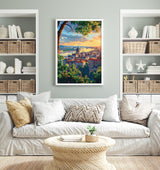 Budapest Travel Poster Wall Art, Travel Print of Budapest, Budapest Art Lovers Gift, Hungary Art Gift NQ Media Designs