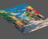Hoi An Travel Poster, Travel Print of Hoi An,Vietnam, Asia, Hoi An Art Lovers Gift, Vietnam Gift, Wall Art Print NQ Media Designs
