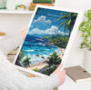 Seychelles Travel Poster Wall Art, Travel Print of Seychelles, Indian Ocean, Seychelles Islands Art Lovers Gift