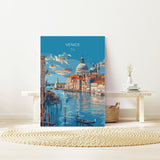 Venice Travel Poster Wall Art, Travel Print of Venice, Italy City Art, Venice Art Lovers Gift, Wall Art Print NQ Media Designs
