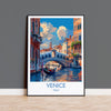Venice Travel Print Wall Art, Travel Poster of Venice, Italy City Art, Venice Art Lovers Gift, Wall Art Print NQ Media Designs