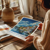 Henley on Thames Print, Travel Poster of Henley,Henley on Thames Art Lovers Gift,Oxfordshire, English Countryside Wall Art Print