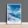 Jokulsarlon Poster Wall Art, Jokulsarlon Travel Print, Iceland Wall Art, Jokulsarlon Art Lovers Gift, Iceland Gift NQ Media Designs