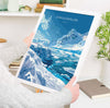 Jokulsarlon Print Wall Art, Jokulsarlon Travel Poster, Iceland Wall Art, Jokulsarlon Art Lovers Gift, Iceland Gift