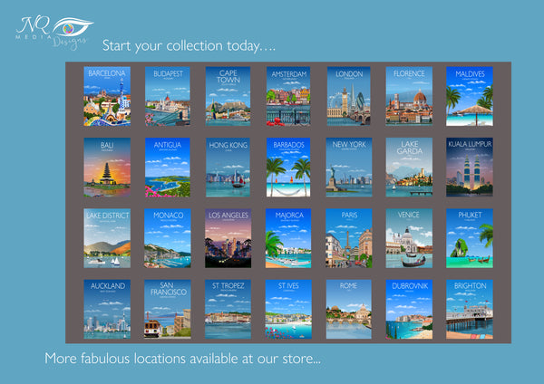 Dublin Travel Print, Dublin Poster, Dublin, Ireland, Ireland Travel Poster