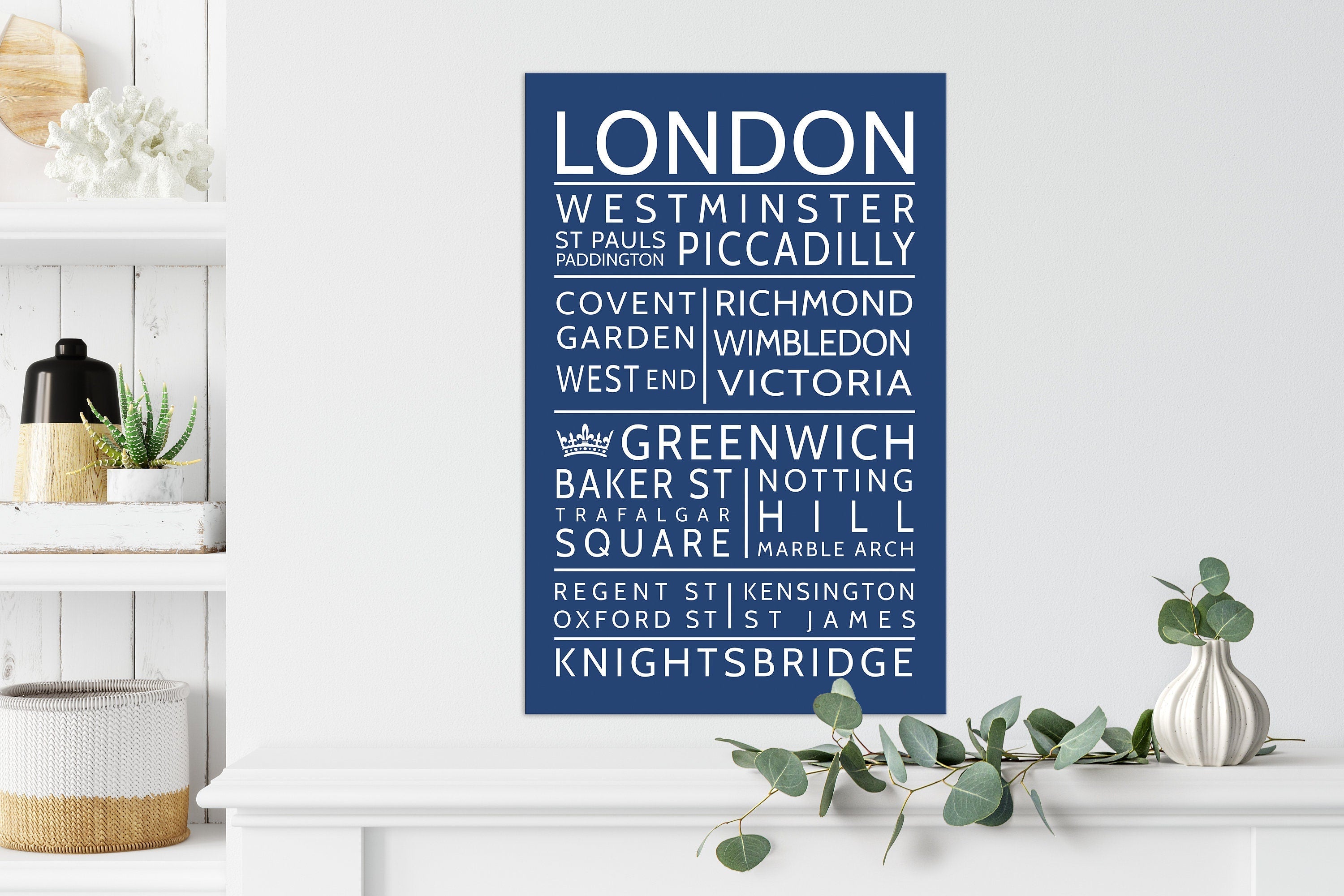 London Word Art print - London destinations - London Print- London Places - Birthday gift - Mothers Day gift NQ Media Designs