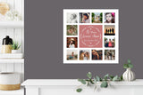 Personalised 18th Birthday Photo Collage - 18th Birthday Keepsake Gifts - For Daughter, Son, Granddaughter, Grandson, Niece, Nephew NQ Media Designs