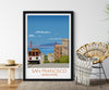 San Francisco Travel Print, San Francisco Travel Poster, City of San Francisco, USA NQ Media Designs