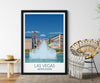 Las Vegas Travel Print, Las Vegas Travel Poster, Nevada, USA, USA Travel Poster NQ Media Designs