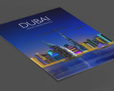 Dubai at night Travel Poster, Travel Print of Dubai, City of Dubai at night, United Arab Emirates Travel Poster, Dubai Cityscape NQ Media Designs