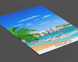 Majorca Travel Poster, Travel Print of Majorca, Balearic Islands NQ Media Designs