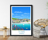 St Ives Travel Print, Travel Poster of St Ives, Cornwall, UK