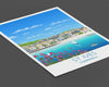 St Ives Travel Print, Travel Poster of St Ives, Cornwall, UK
