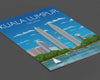 Kuala Lumpur Travel Poster, Travel Print of Kuala Lumpur, Malaysia, Travel Poster, Kuala Lumpur Print