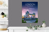 Tower Bridge Travel Print, Tower Bridge Travel Poster, City of London, UK