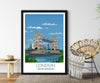 Tower Bridge London Poster , Travel Print of London, City of London, UK,London Cityscape