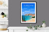 Dubrovnik Travel Poster, Travel Print of Dubrovnik, Croatia