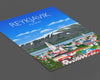 Reykjavik Travel Poster, Reykjavik Travel Print, Iceland